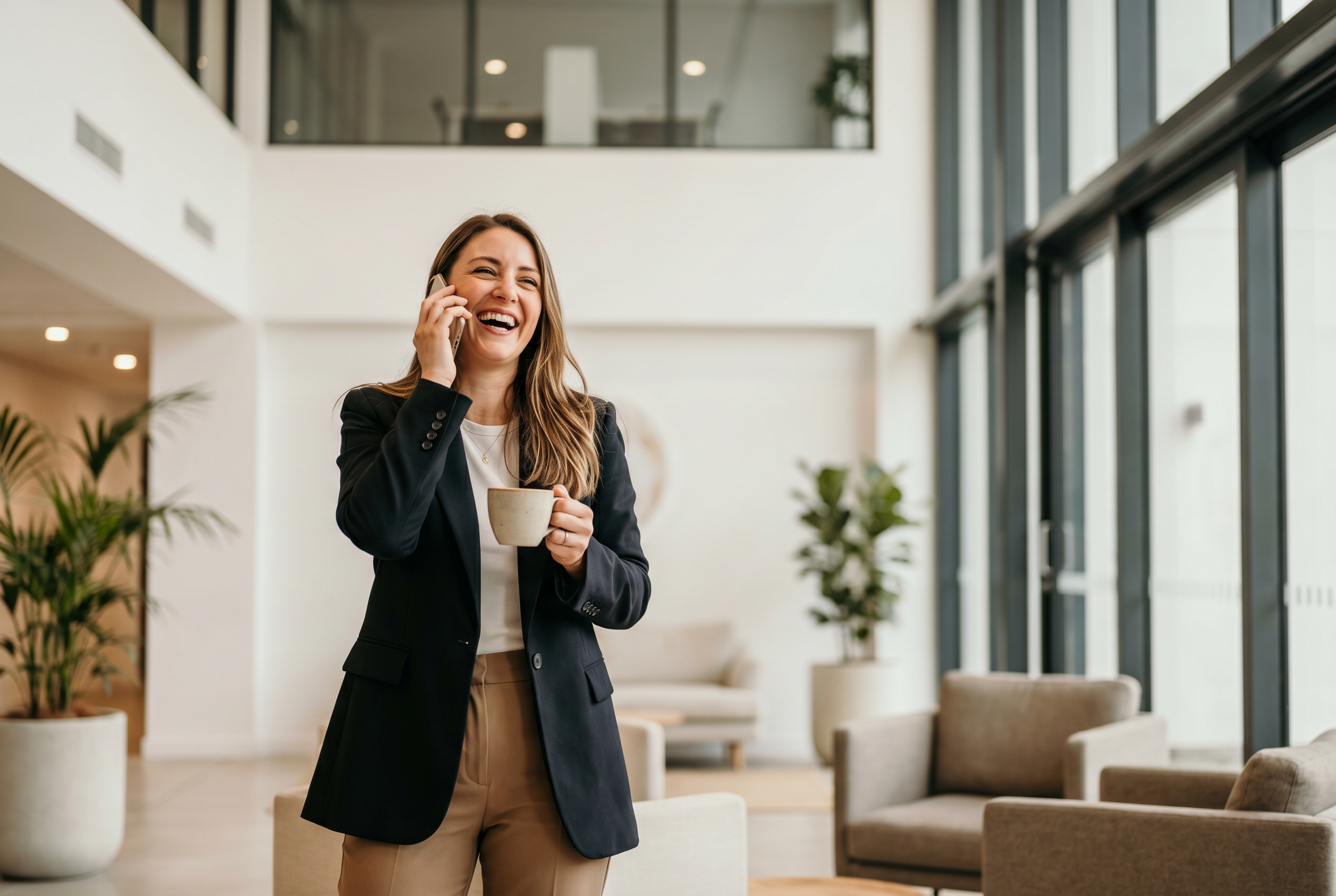 Happy employee benefiting from the Americare PCMP health benefits program